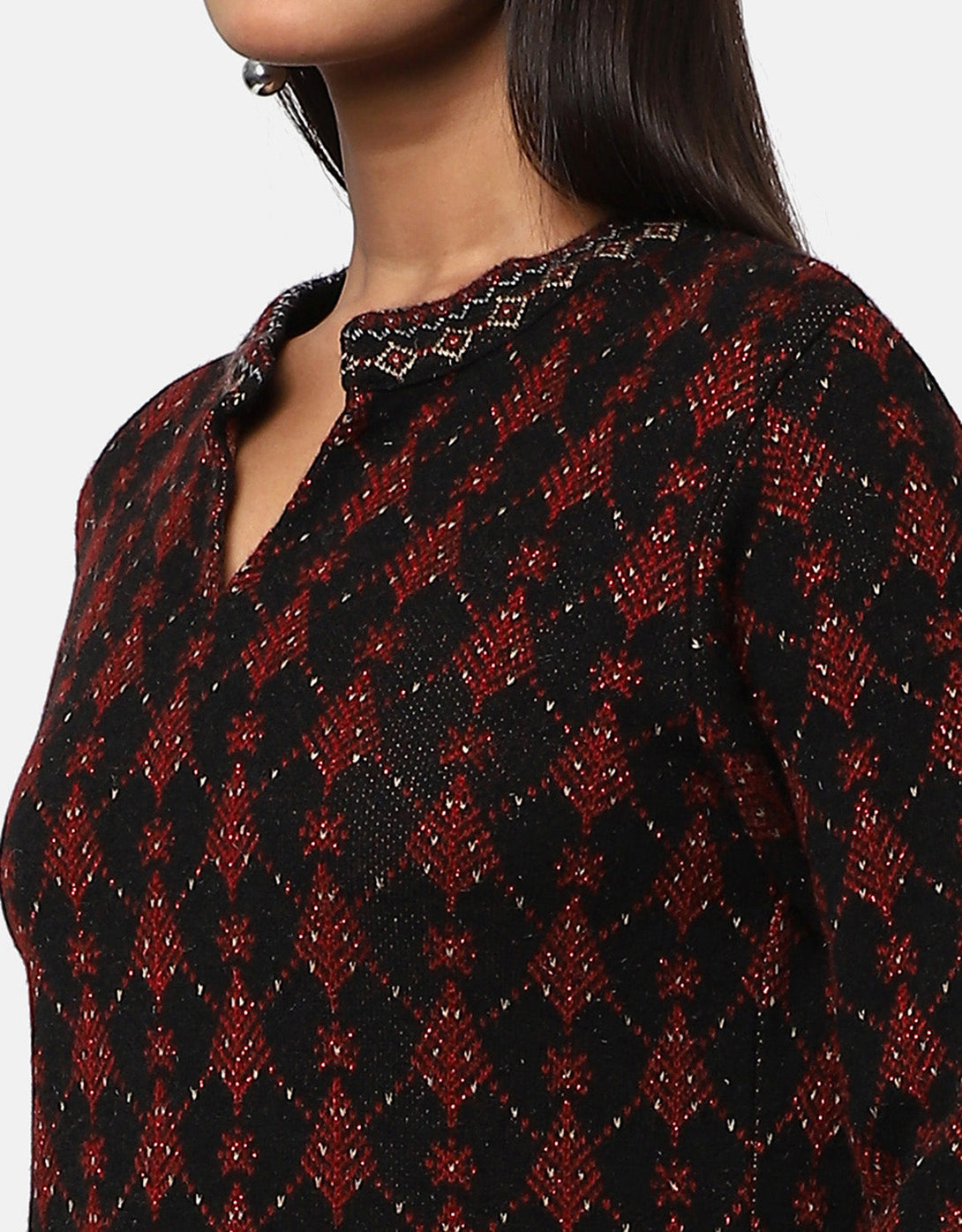 Women Winter Wear Woolen Kurti