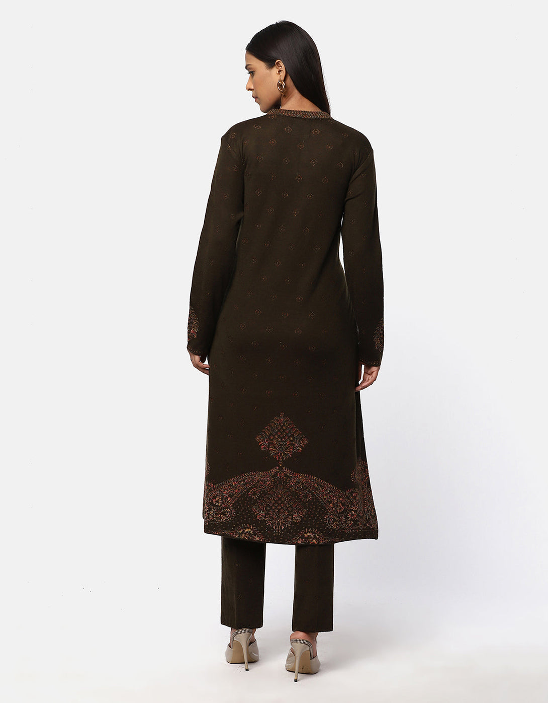 Winter Warm Designer Woolen Kurti For Women