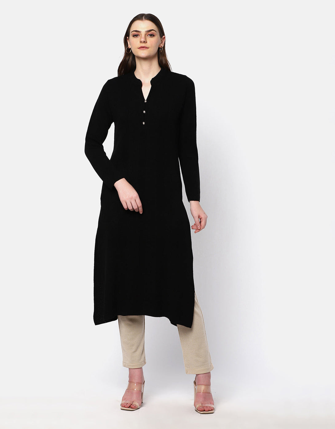 Women Winter Wear Woolen Kurti