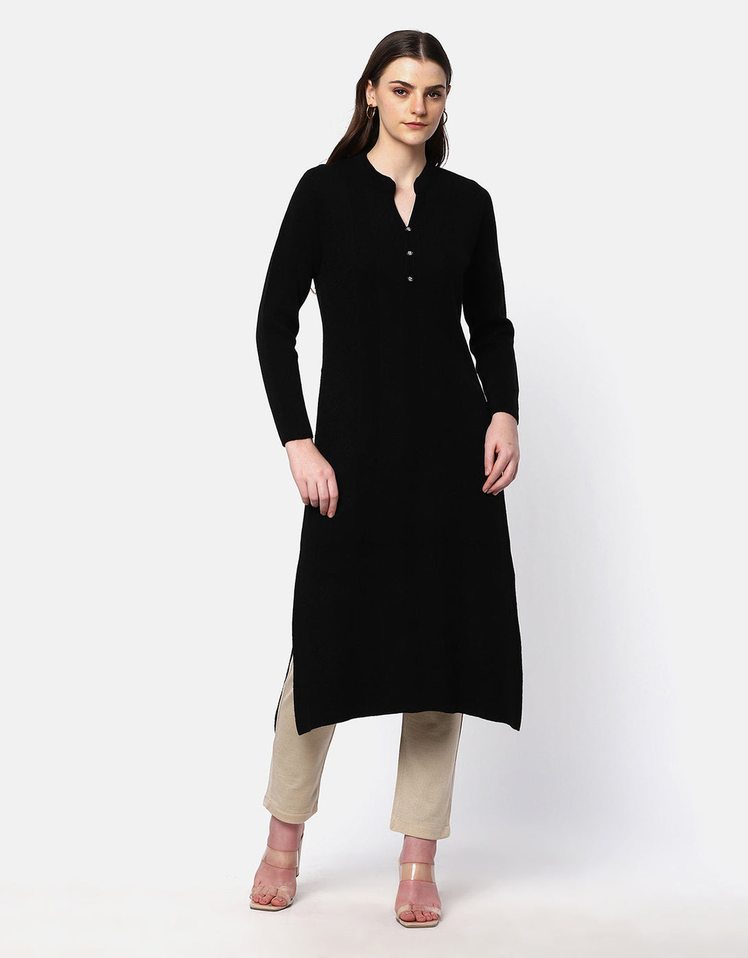 Women Winter Wear Woolen Kurti