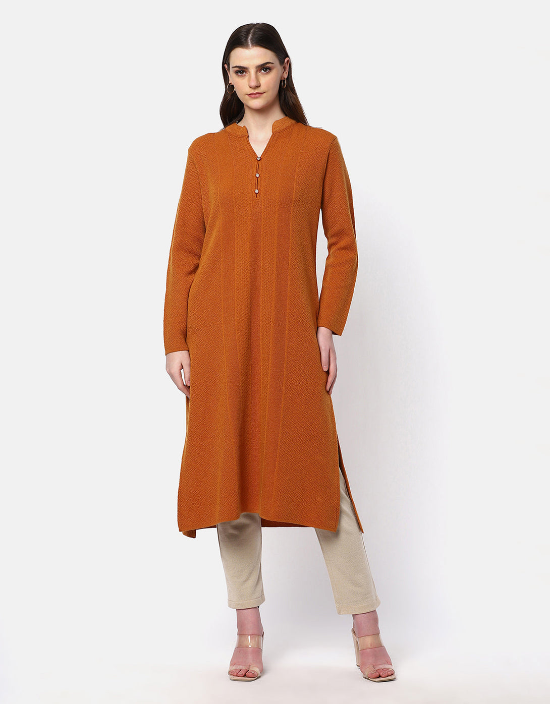 Women Winter Wear Woolen Kurti