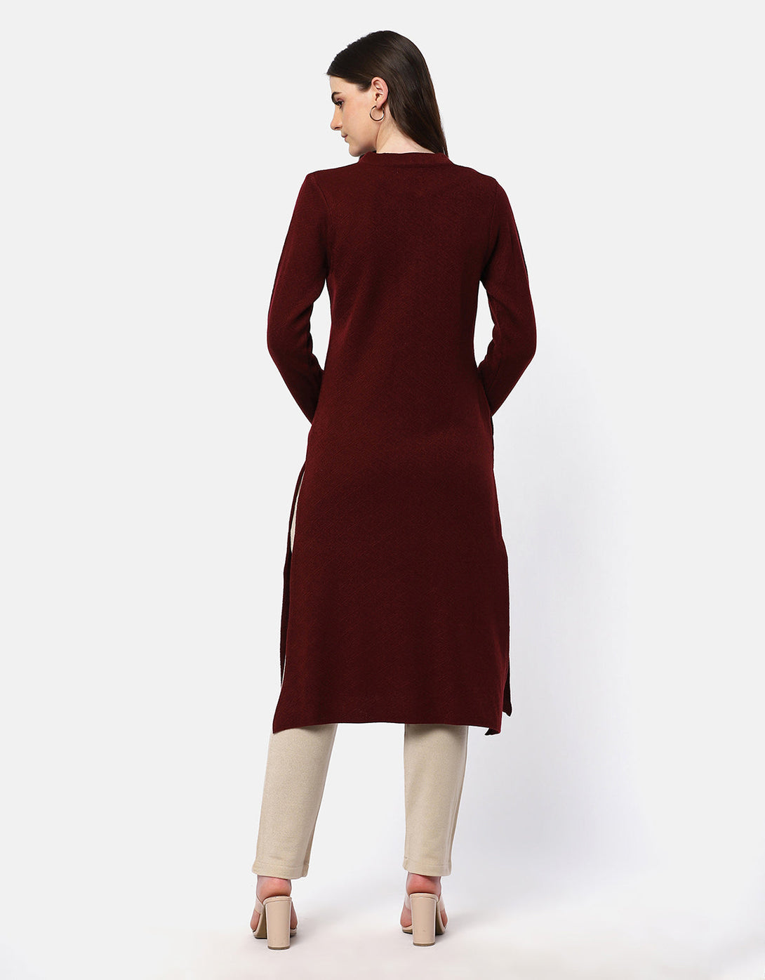 Women Winter Wear Woolen Kurti
