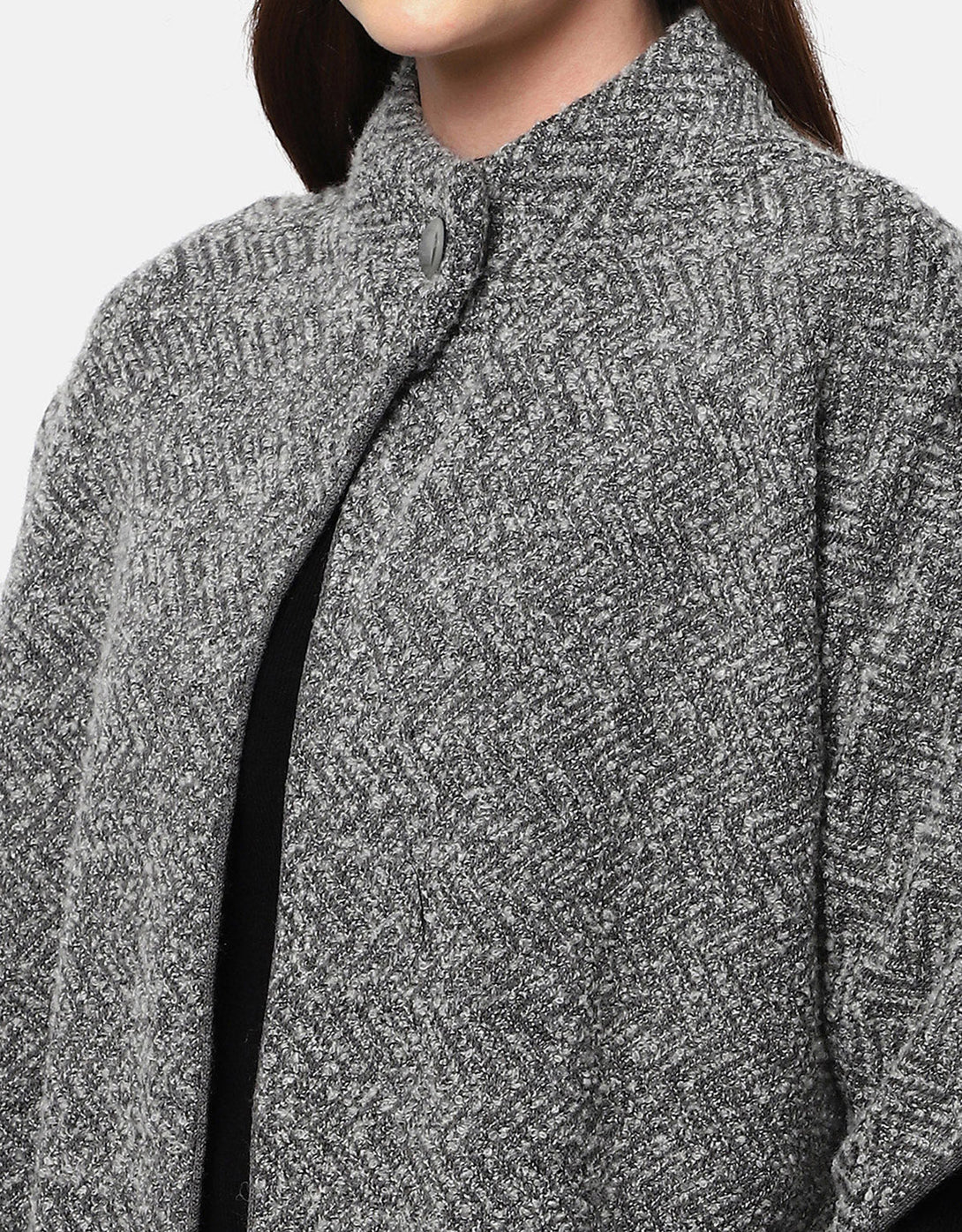 Knitted winter woolen women Shrug