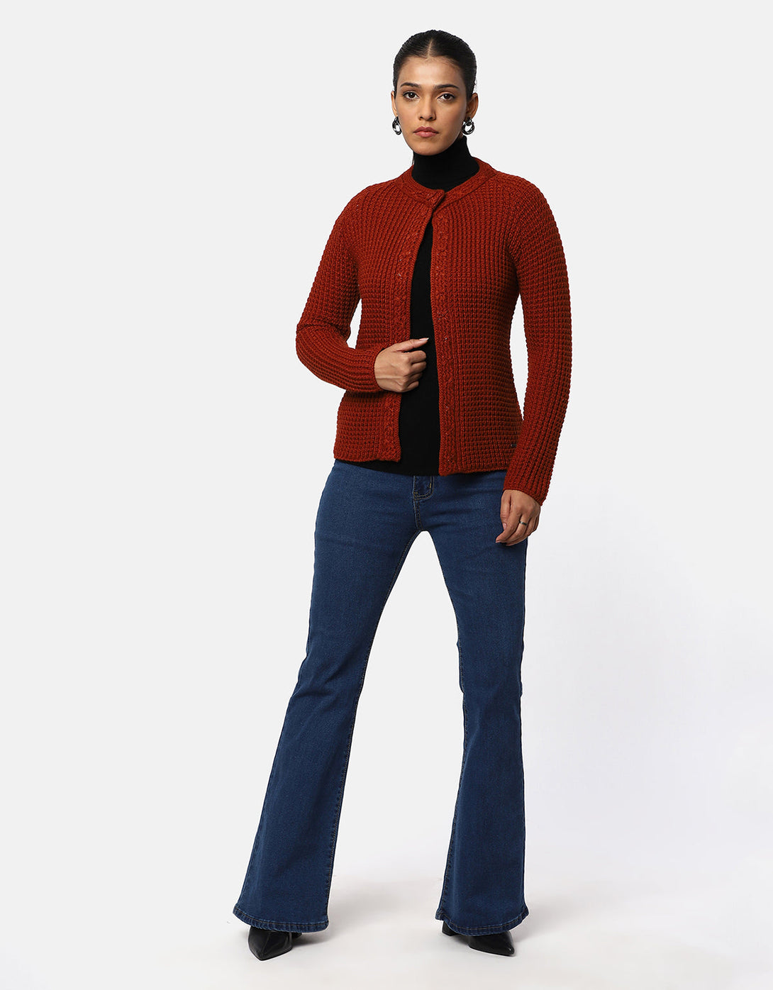 Women Knitted Fancy Cardigan